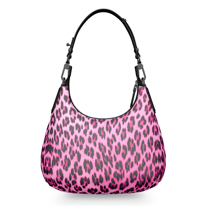 #PinkLeopard Mini Curve Bag