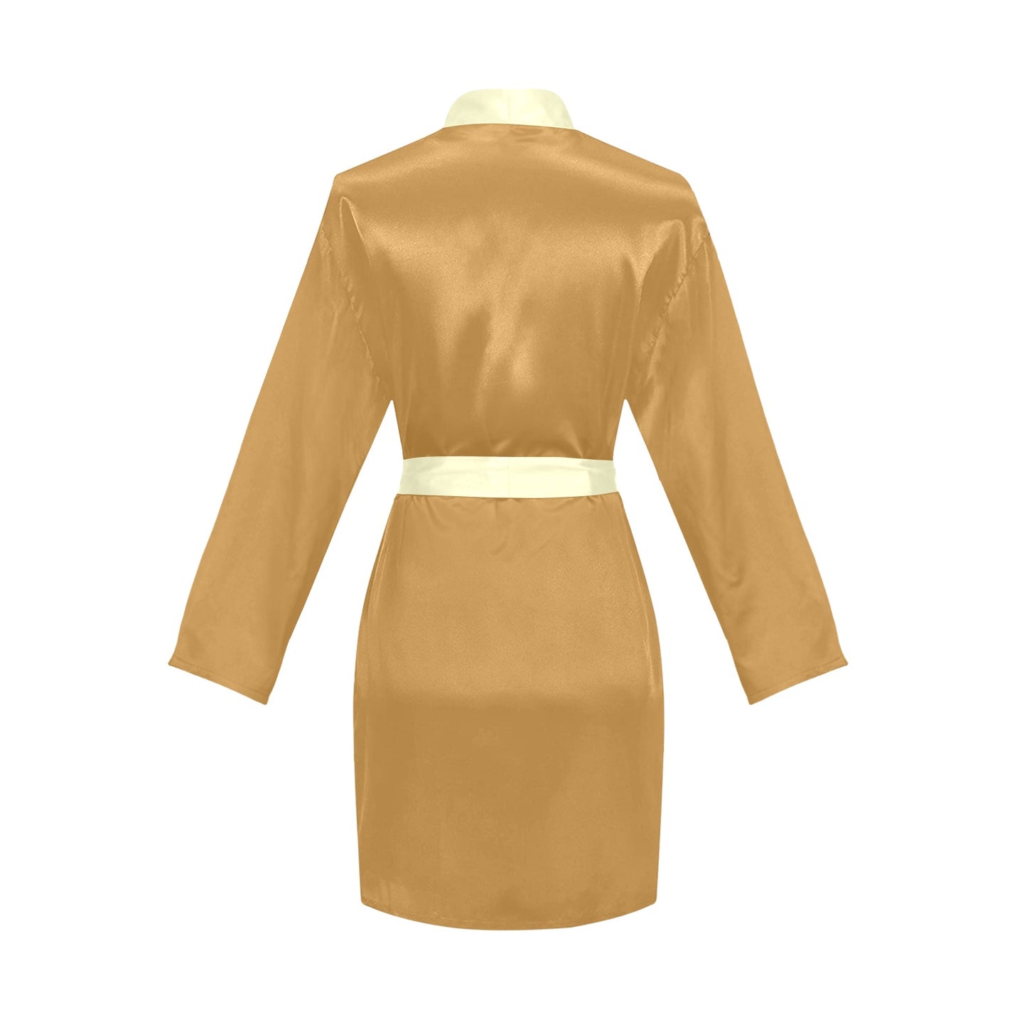 #Creamy #Peanut #Butter Passion Women's Long Sleeve Belted Night Robe