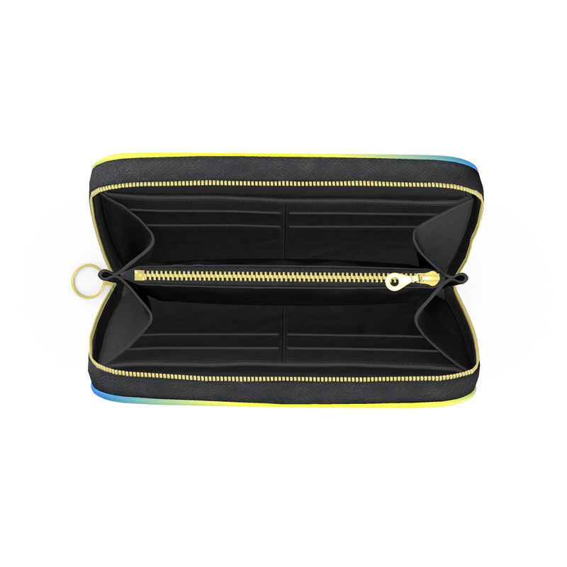 #Lulani Leather Zip Purse