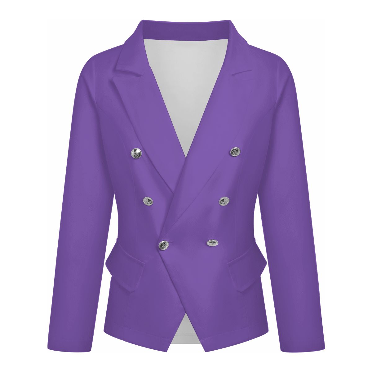 #Purple Women's Casual Blazer