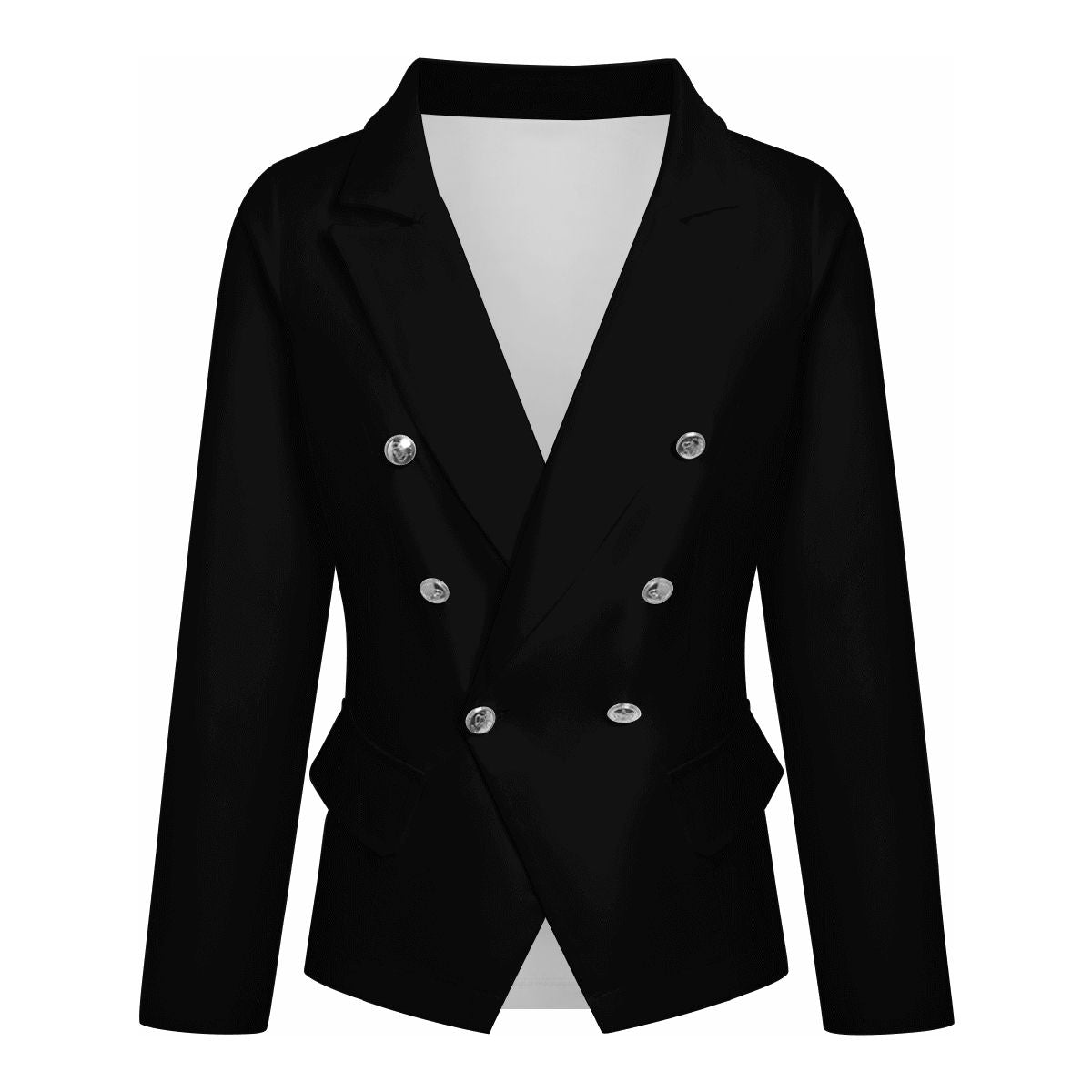 #Black Women's Casual Blazer