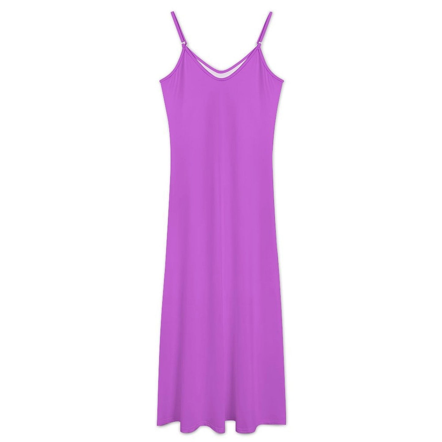 #FreshViolet Women's Strappy V-Neck Maxi Dress