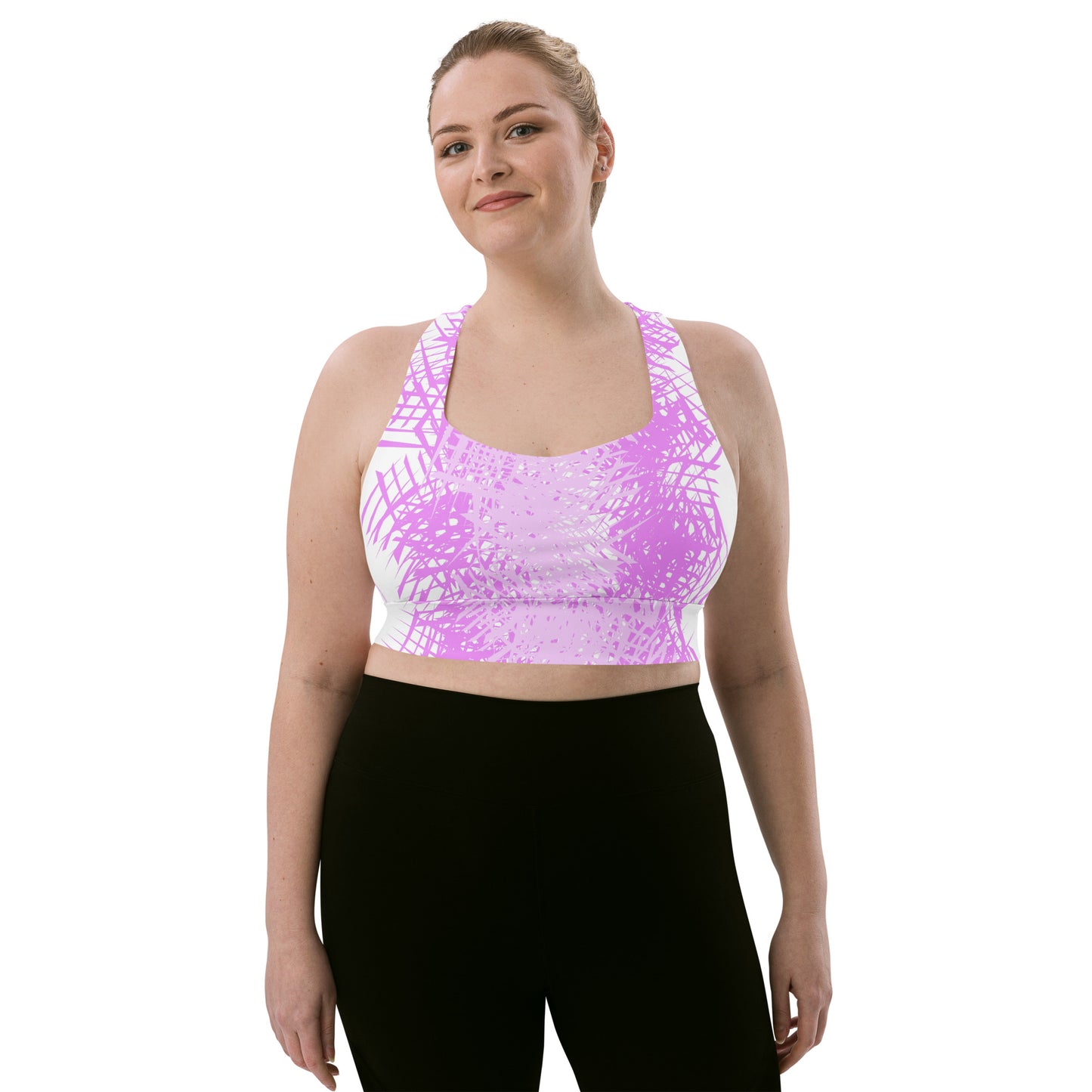 Longline sports bra