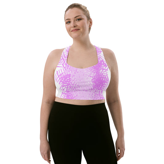 Longline sports bra