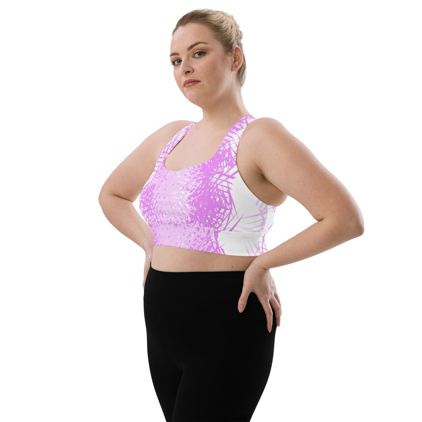 Longline sports bra