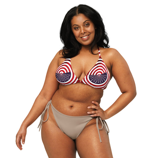 #USA String Bikini TOP