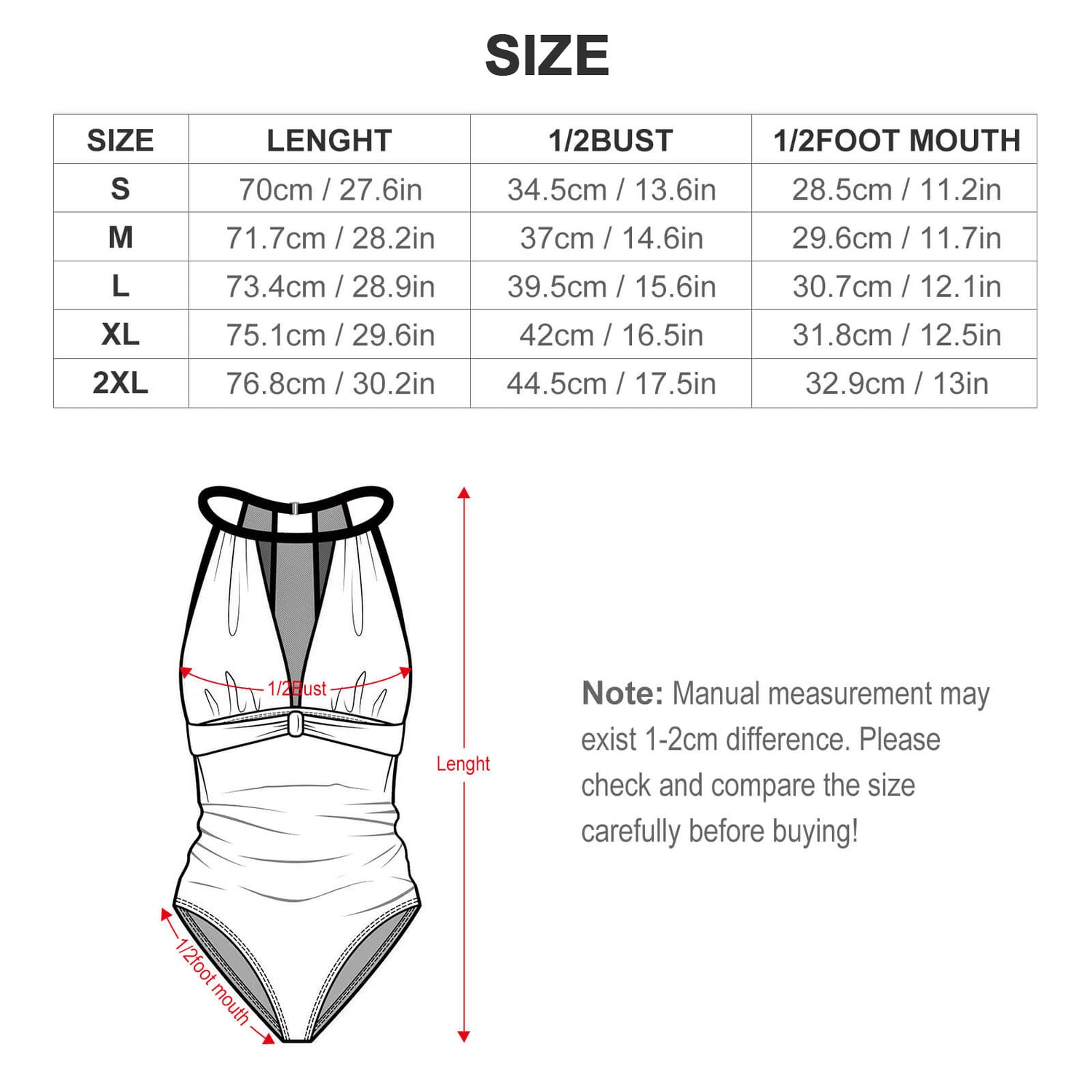 #Sandy One-Piece Swimsuit High Neck Mesh Panel Monokini Beachwear