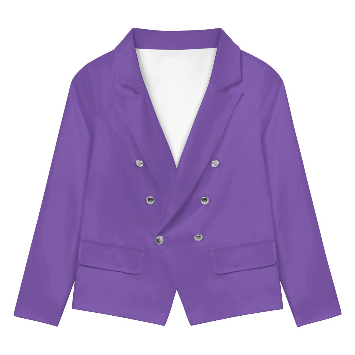 #Purple Women's Casual Blazer