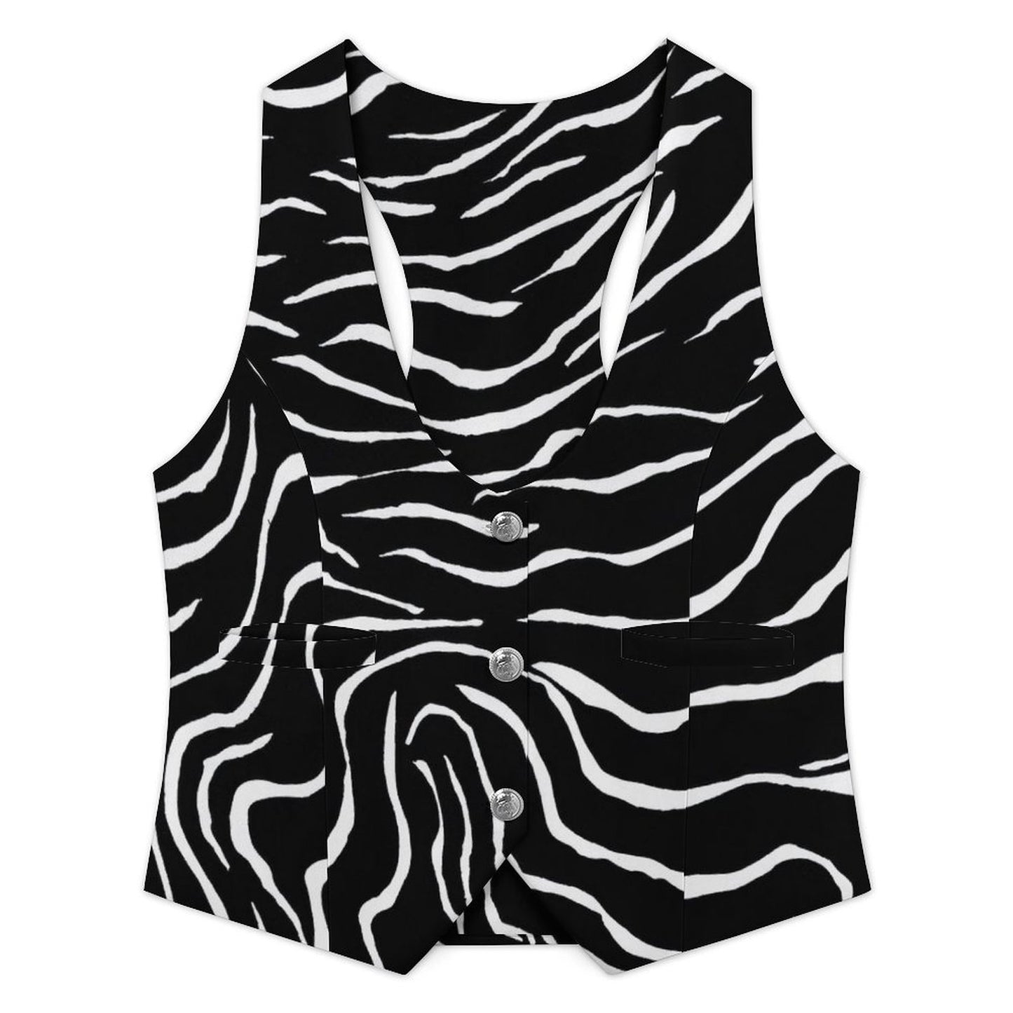 #Zebra Women's Suit Jacket and Vest
