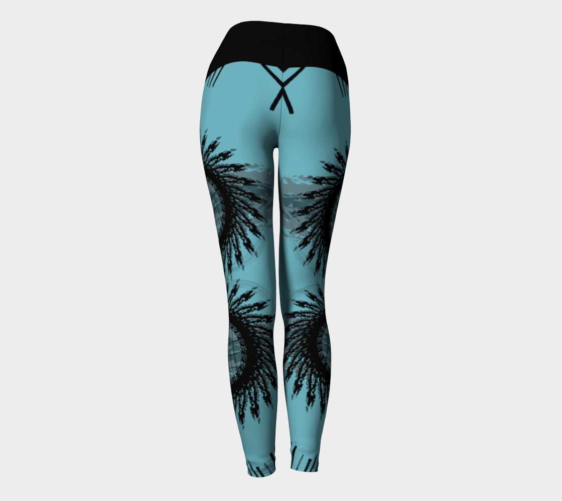 Sapphire Dreams - Yoga Leggings