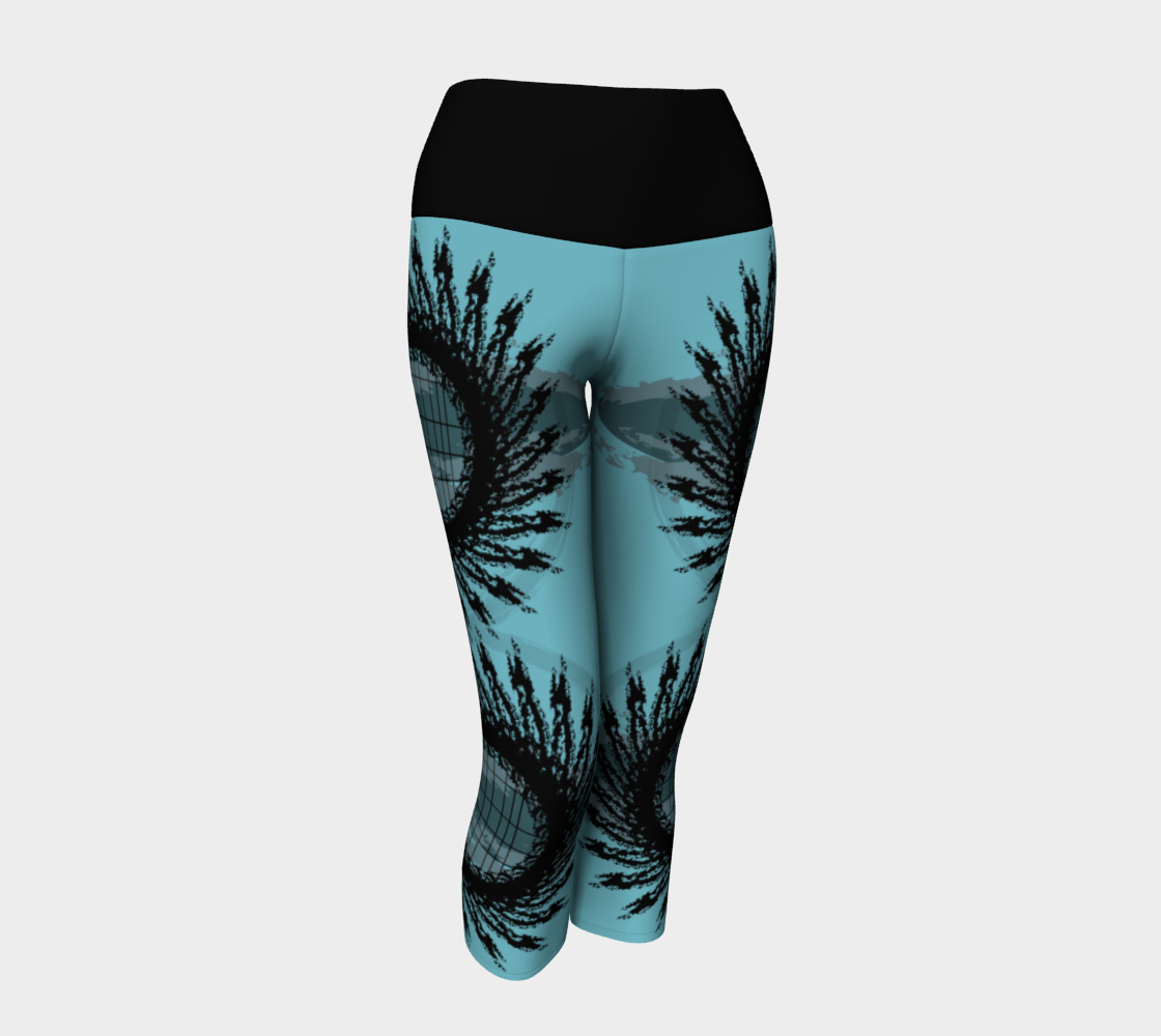 Sapphire Dreams - Yoga Capris