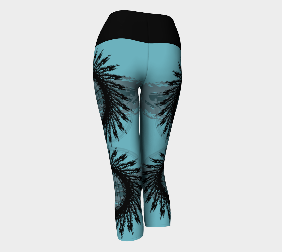 Sapphire Dreams - Yoga Capris