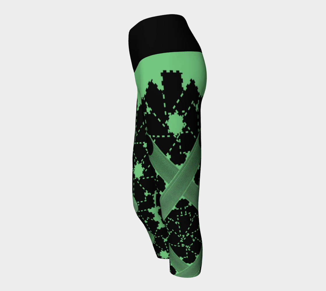 Peaceful Jade - Yoga Capris